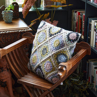 Sunburst Tweedy Cushion by Beata Jezek
