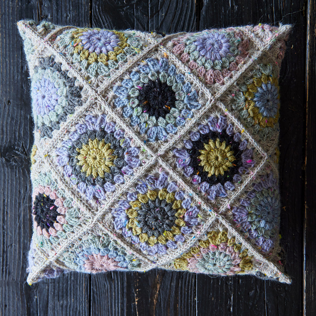 Sunburst Tweedy Cushion by Beata Jezek