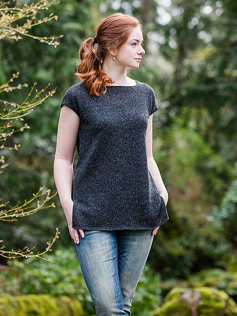 Simple Tee by Churchmouse Yarns and Teas