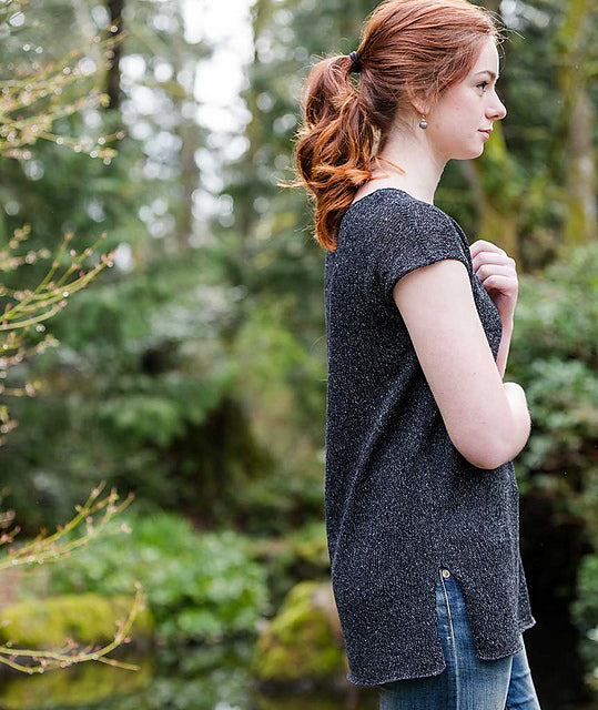 Simple Tee by Churchmouse Yarns and Teas
