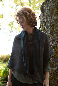 Welted Cowl & Infinity Loop by Churchmouse Yarns and Teas