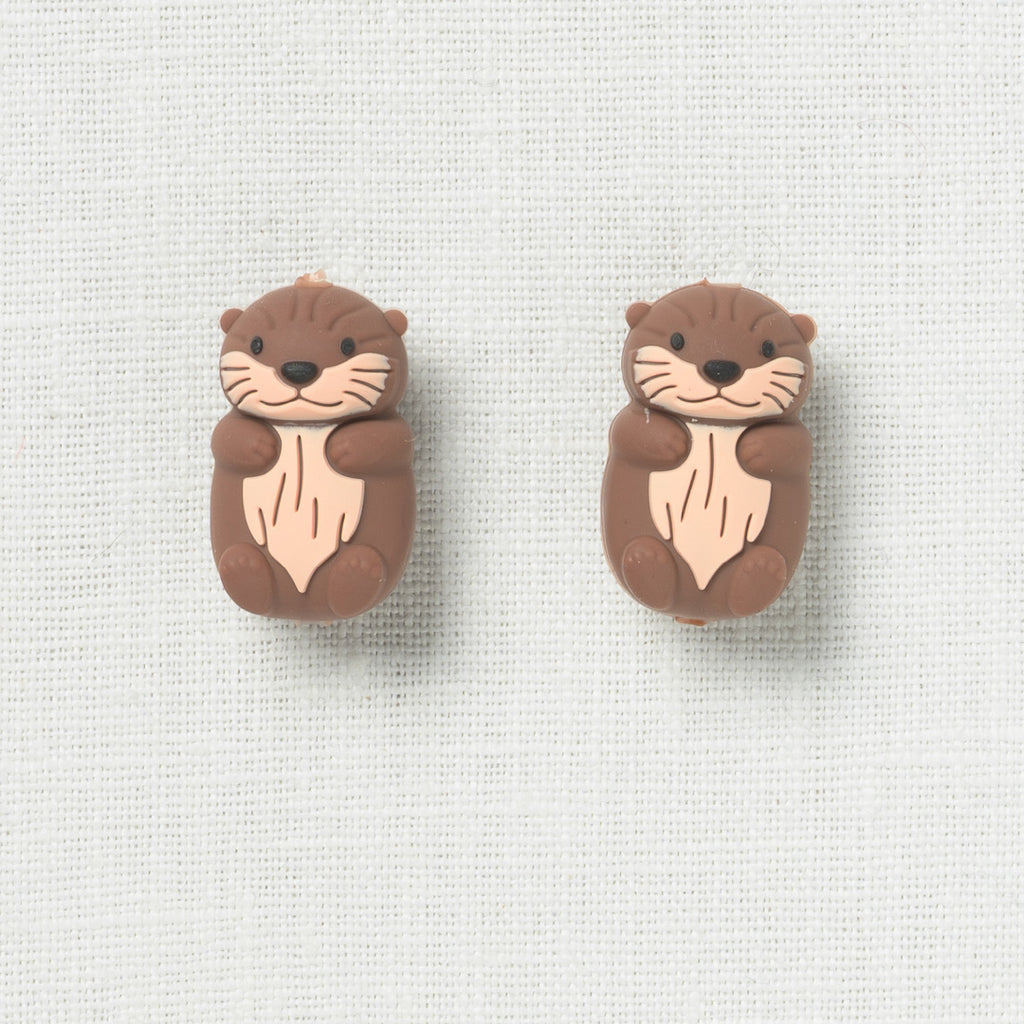 Fox & Pine Stitch Stoppers, Otter