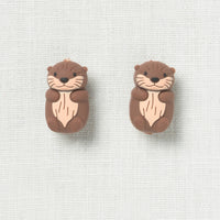 Fox & Pine Stitch Stoppers, Otter