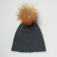 Lovafur Luxe Faux Fur Pom Rust Raccoon