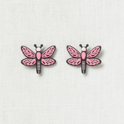 Fox & Pine Stitch Stoppers Pink Dragonfly