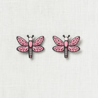 Fox & Pine Stitch Stoppers Pink Dragonfly