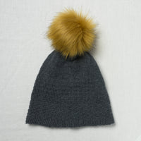Lovafur Luxe Faux Fur Pom Mustard Fox