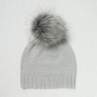 Lovafur Luxe Faux Fur Pom Ash Raccoon