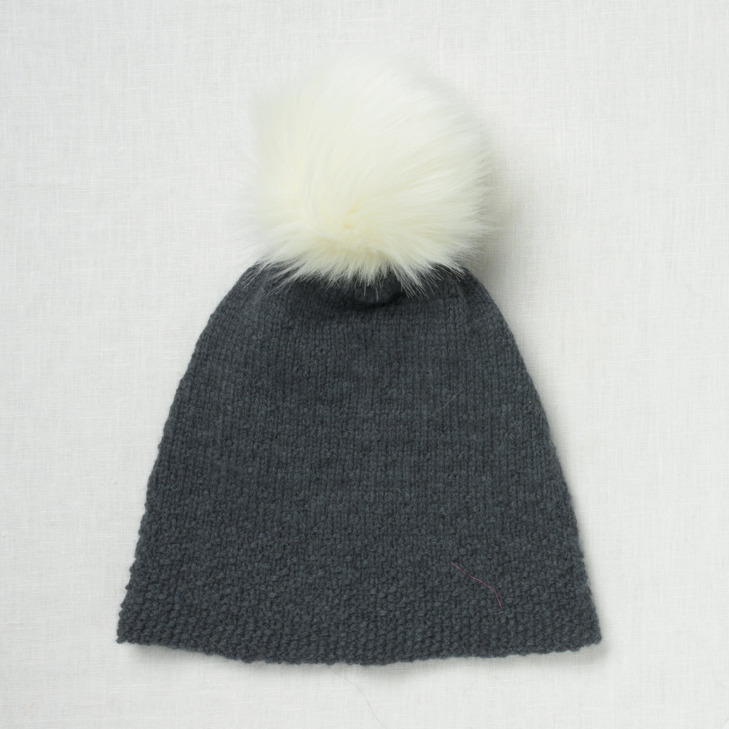 Lovafur Luxe Faux Fur Pom White Fox