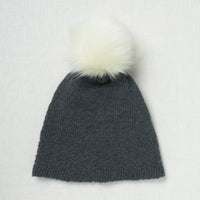 Lovafur Luxe Faux Fur Pom White Fox