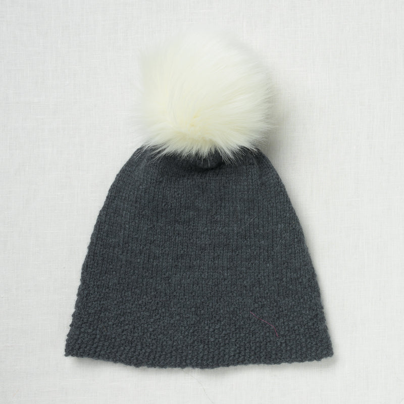 Lovafur Luxe Faux Fur Pom White Fox