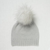 Lovafur Luxe Faux Fur Pom Fog Raccoon