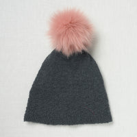 Lovafur Luxe Faux Fur Pom Quartz Rose Fox