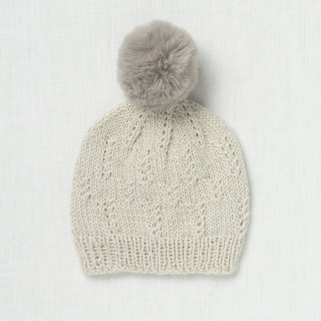 Lovafur Luxe Faux Fur Baby Pom Light Grey Rex