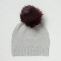 Lovafur Luxe Faux Fur Pom Wine Fox