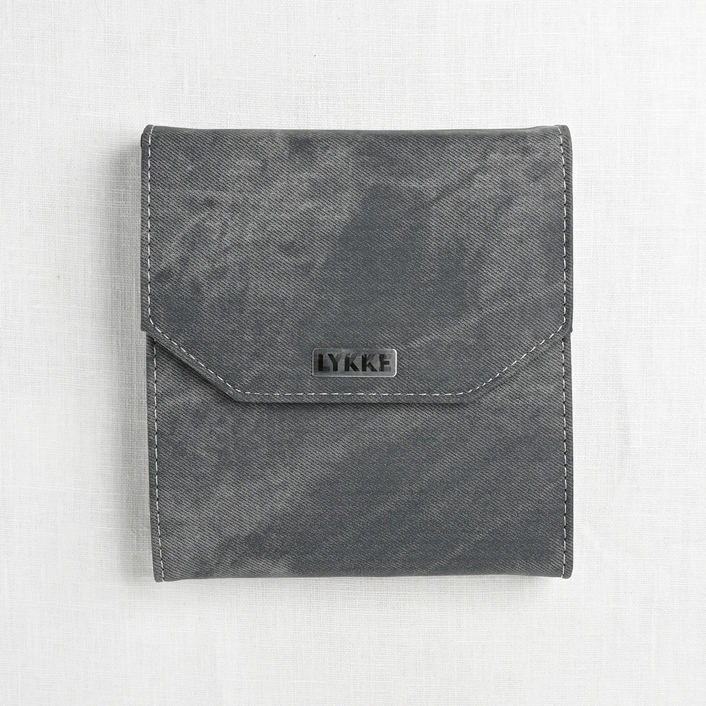 Lykke Driftwood 6" Crochet Hook Set, Grey Denim Case