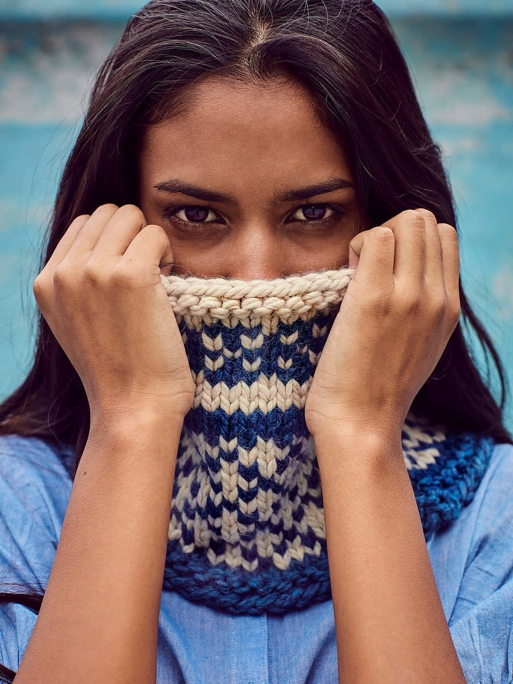 Mamacha Lattice Cowl