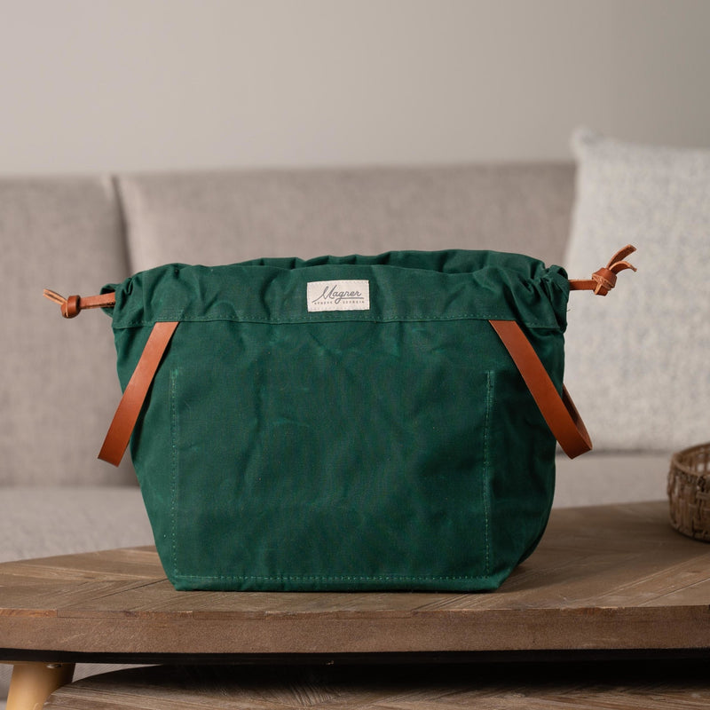 Magner Knitty Gritty Original Project Bag Hunter Green