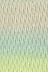 Lang Yarns Merino 200 Bebe Color 416 Yellow Green Fade swatch