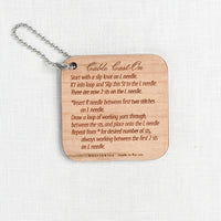 Katrinkles Wood Cable Cast On Instruction Fob