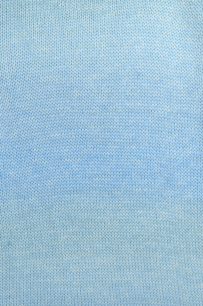 Lang Yarns Merino 200 Bebe Color 421 Blue Fade swatch