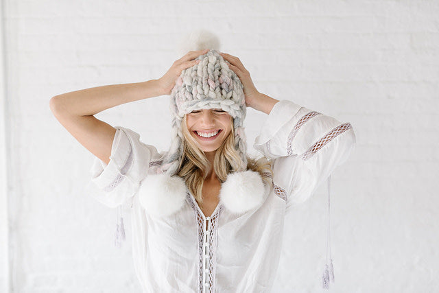 Pom Bomb Hat