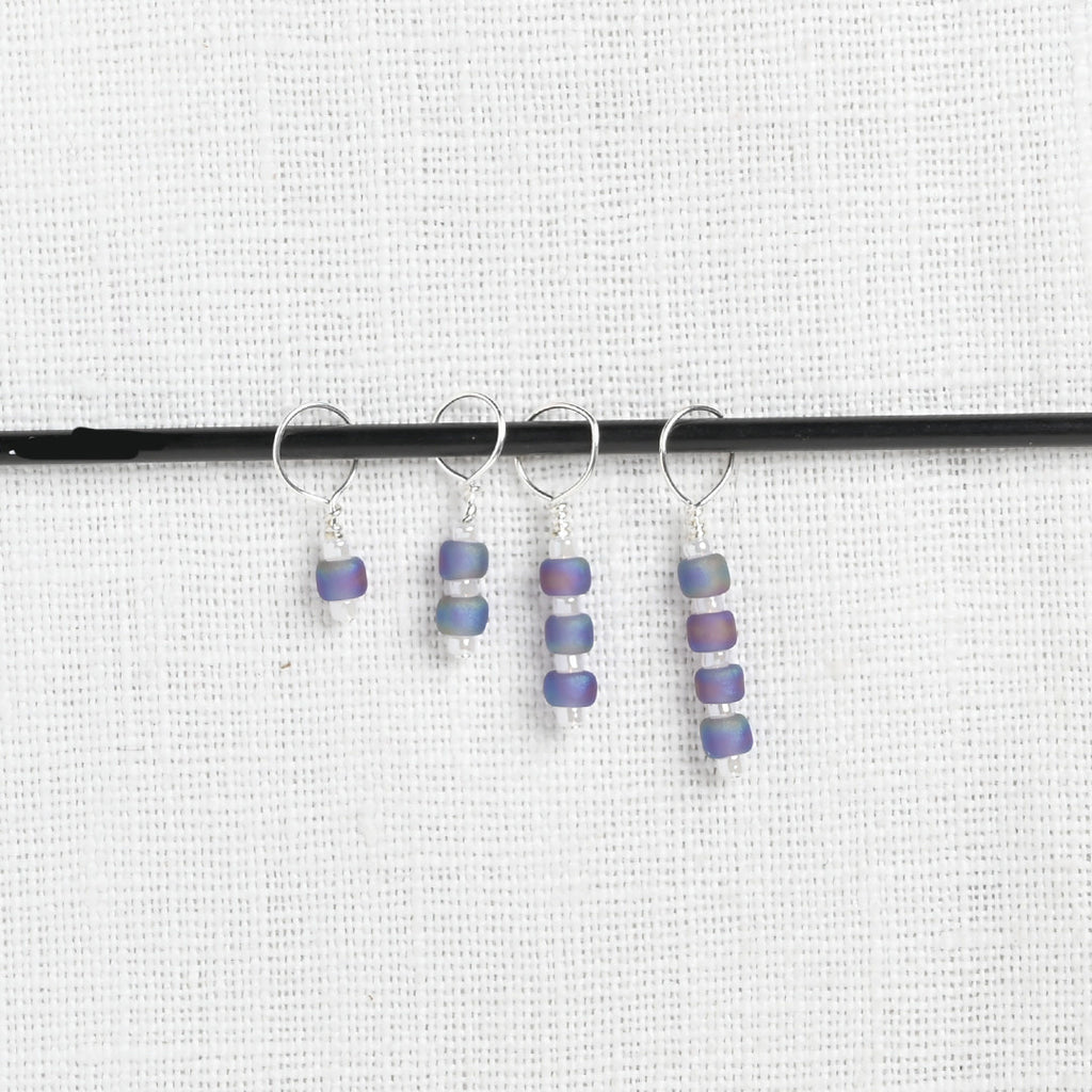 Sox Marx Stitch Markers for Socks, Purple
