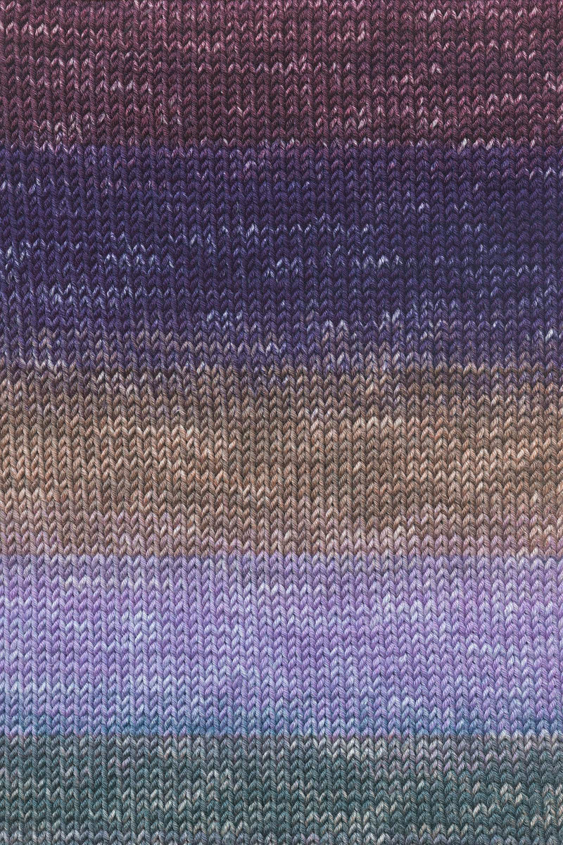 Lang Yarns Merino Plus Color 205 Lilac Bordeaux swatch