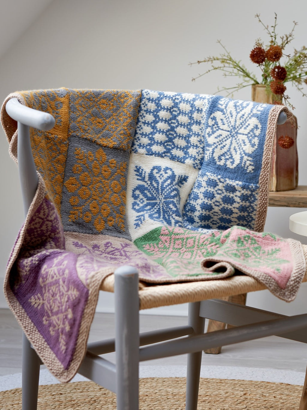 Botanical Garden Blanket KAL