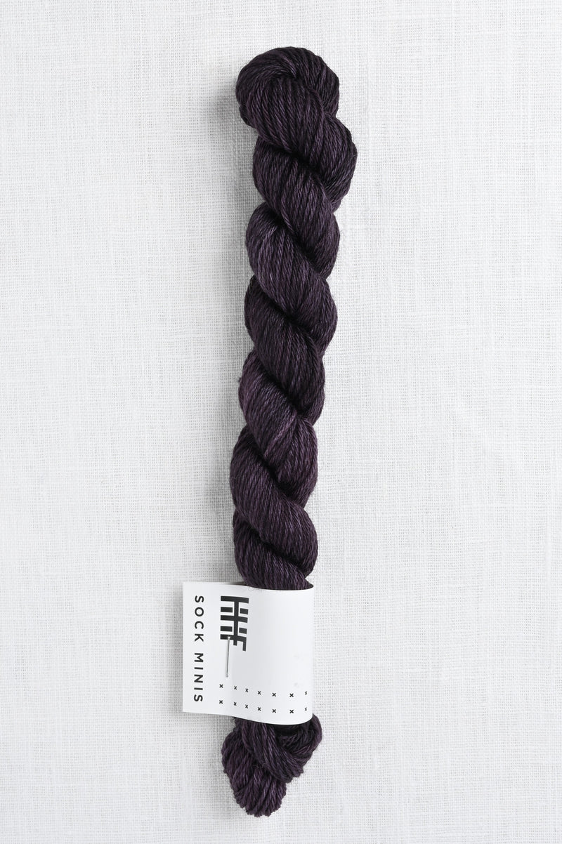Hedgehog Fibres Sock Minis Graphite