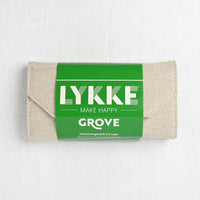 Lykke Grove 3.5" Interchangeable Circular Needle Set, Beige Jute Case