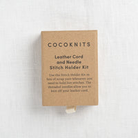 Cocoknits Leather Cord & Needle Stitch Holder Kit
