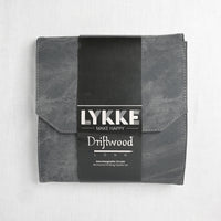 Lykke Driftwood Long Interchangeable Circular Needle Set, Grey Denim Case