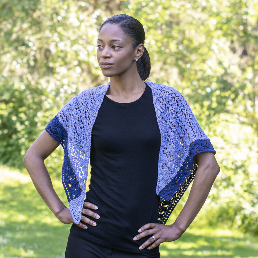 Hampton Blues Shawl