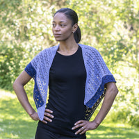 Hampton Blues Shawl