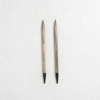 Lykke Driftwood Long Interchangeable Circular Needle Set, Grey Denim Case
