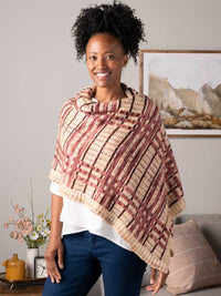 Mosaic Plaid Wrap