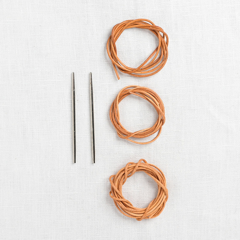 Cocoknits Leather Cord & Needle Stitch Holder Kit