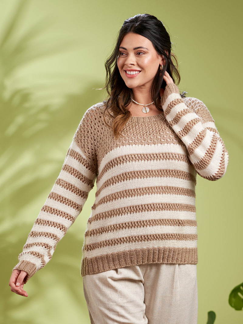 Cadence Lace Band Jumper