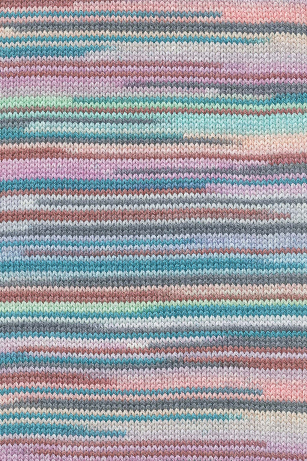 Lang Yarns Merino 200 Bebe Color 453 Sunset Stripe swatch