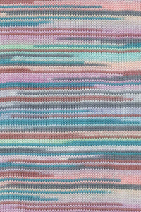 Lang Yarns Merino 200 Bebe Color 453 Sunset Stripe swatch