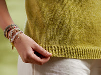 Lyra Feather Lace Yoke Top