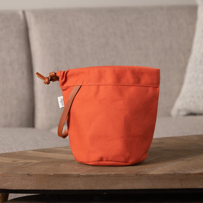 Magner Knitty Gritty Itty Bitty Dry Wax Project Bag Terracotta