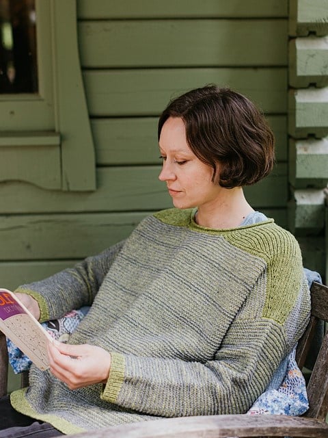 Shadow Stripe Pullover