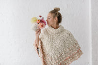 Rustic Handspun Poncho