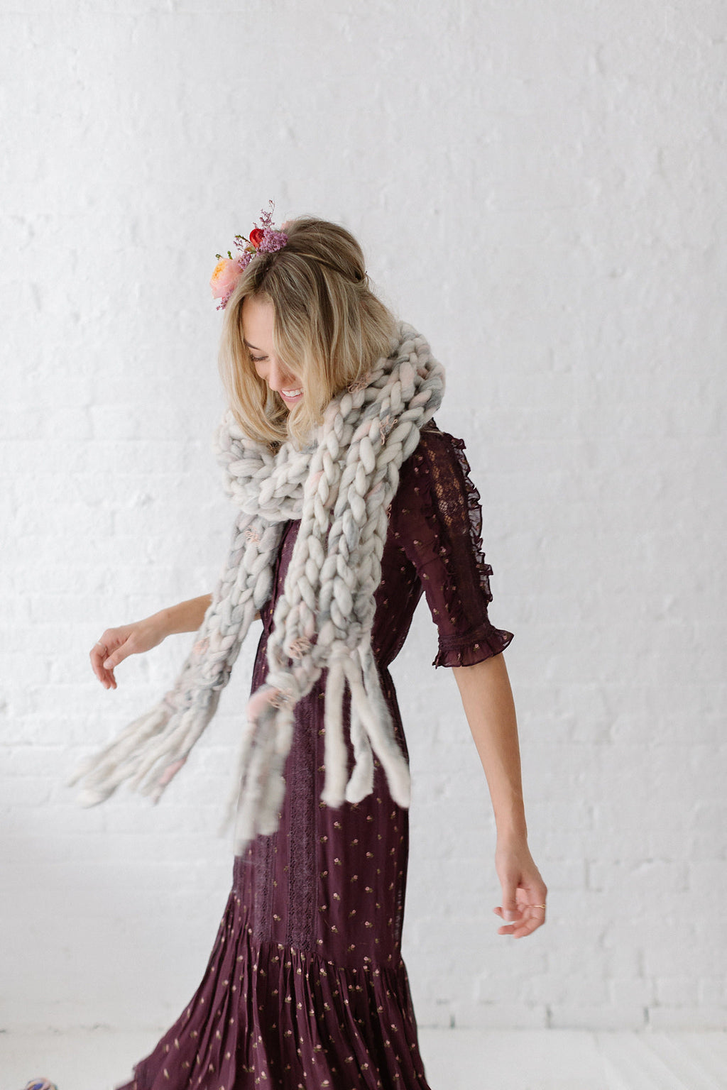 Snow Drift Scarf