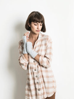 Brushed Suri Mitts