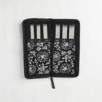 ChiaoGoo Stainless Steel Sock Double Point Needle Set, 6" (15cm)