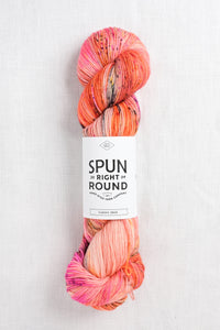 Spun Right Round Squish DK Coral Pop