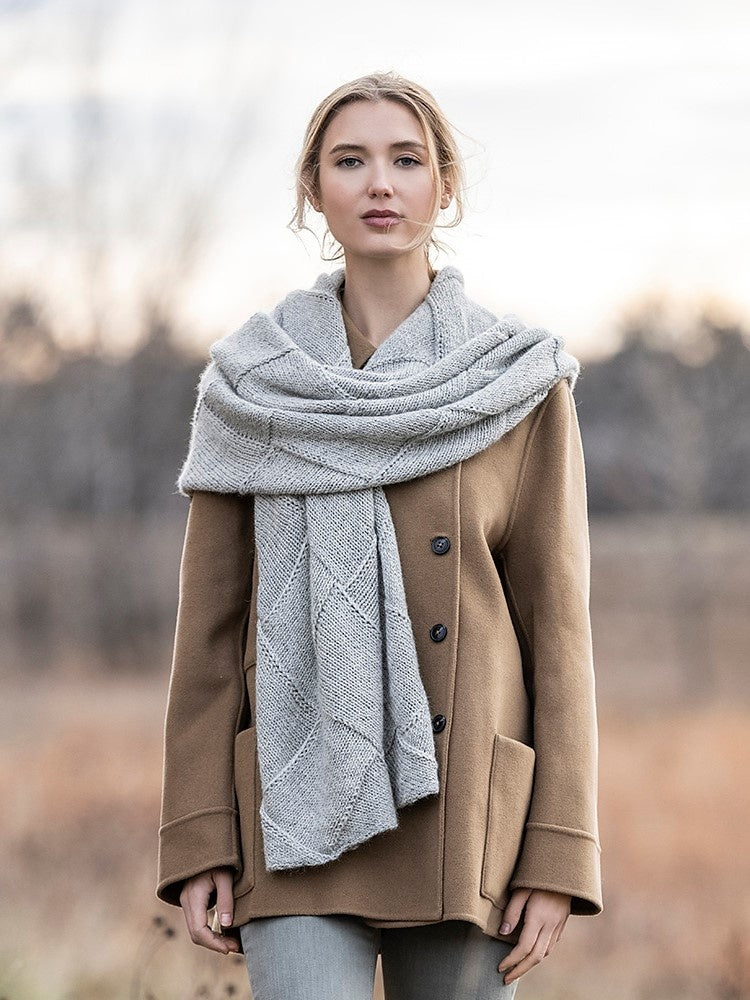 Hovland Entrelac Wrap